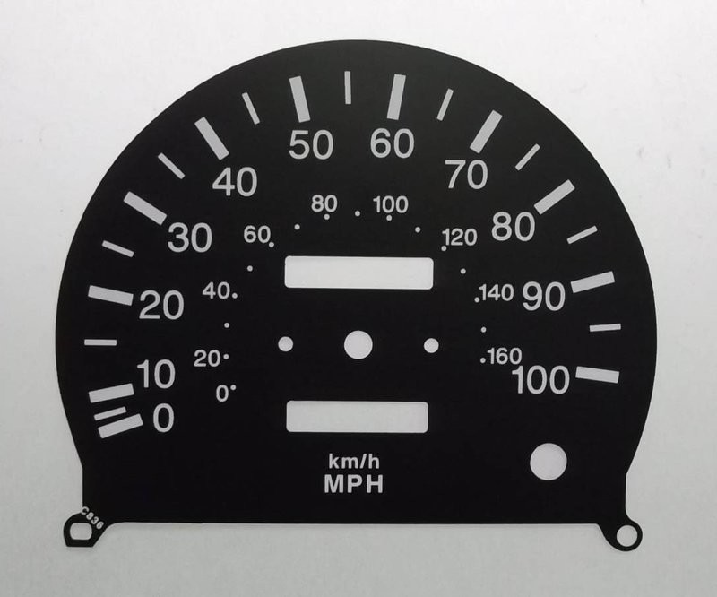 LANDCRUISER MPH DIAL CONVERSION