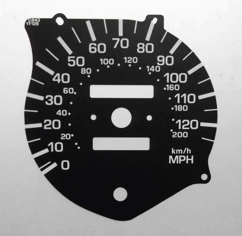 LANDCRUISER MPH DIAL CONVERSION
