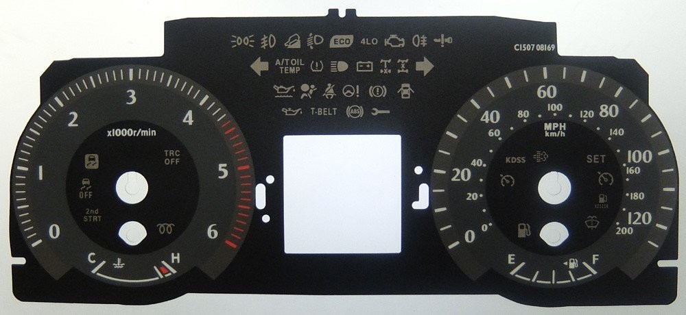 LANDCRUISER MPH DIAL CONVERSION