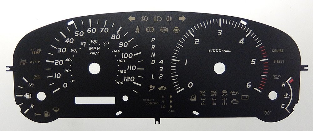 LANDCRUISER MPH DIAL CONVERSION