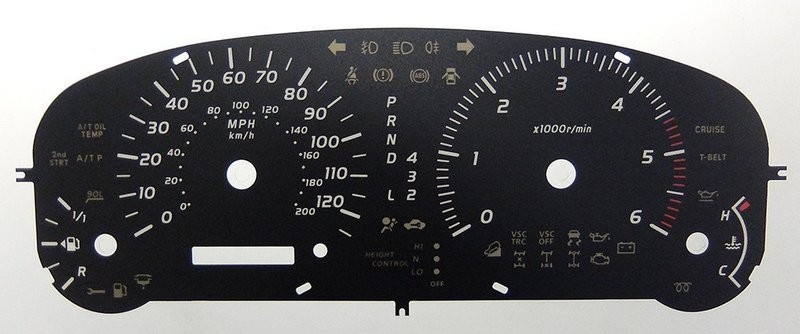LANDCRUISER MPH DIAL CONVERSION