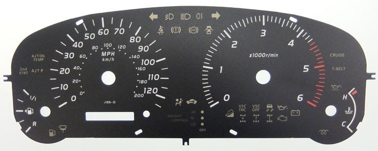 LANDCRUISER MPH DIAL CONVERSION