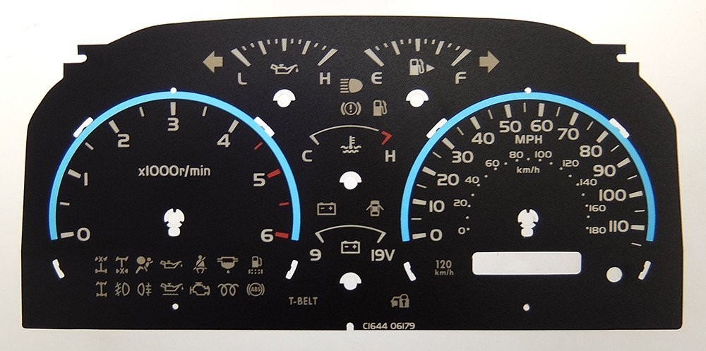 LANDCRUISER MPH DIAL CONVERSION