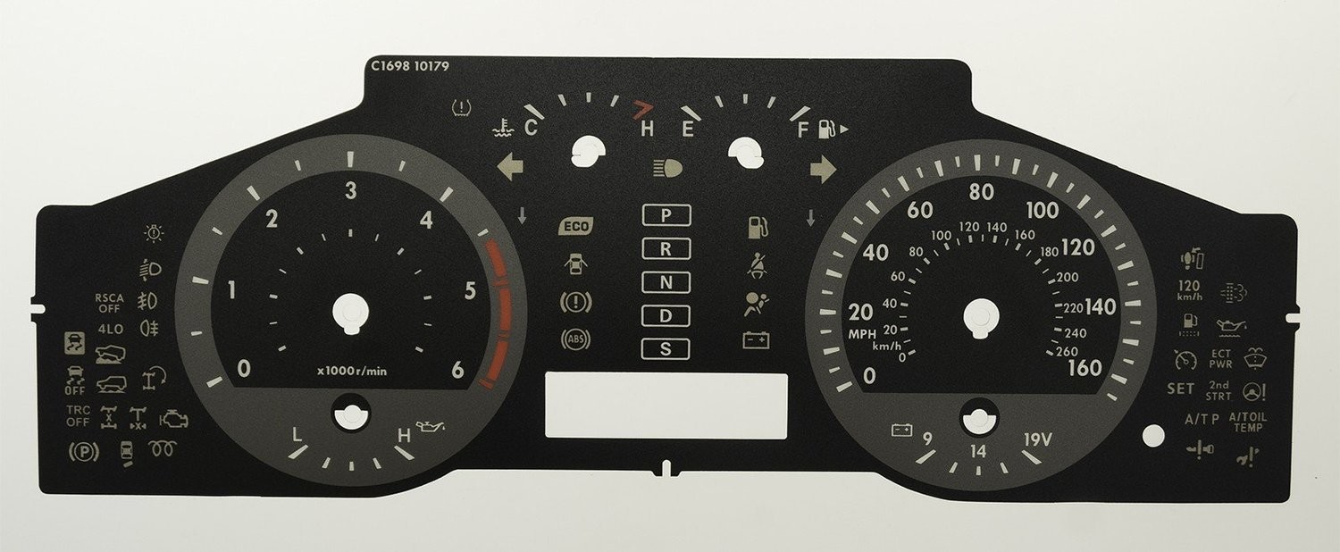 LANDCRUISER MPH DIAL CONVERSION