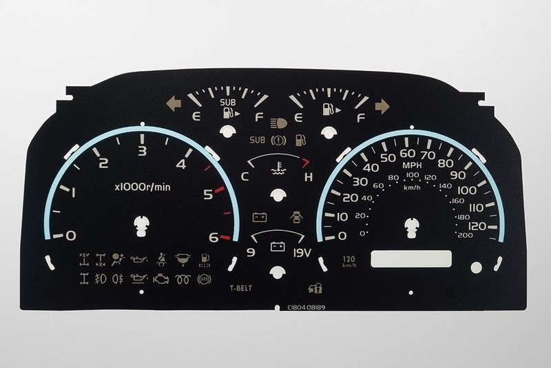 LANDCRUISER MPH DIAL CONVERSION