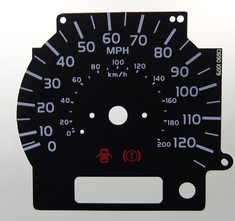 LANDCRUISER MPH DIAL CONVERSION