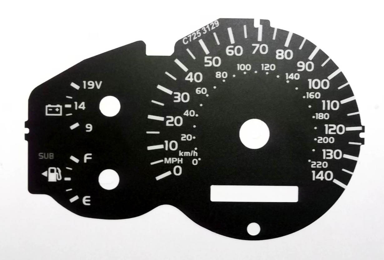 LANDCRUISER MPH DIAL CONVERSION