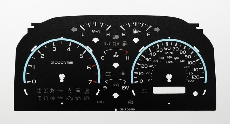 LANDCRUISER MPH DIAL CONVERSION