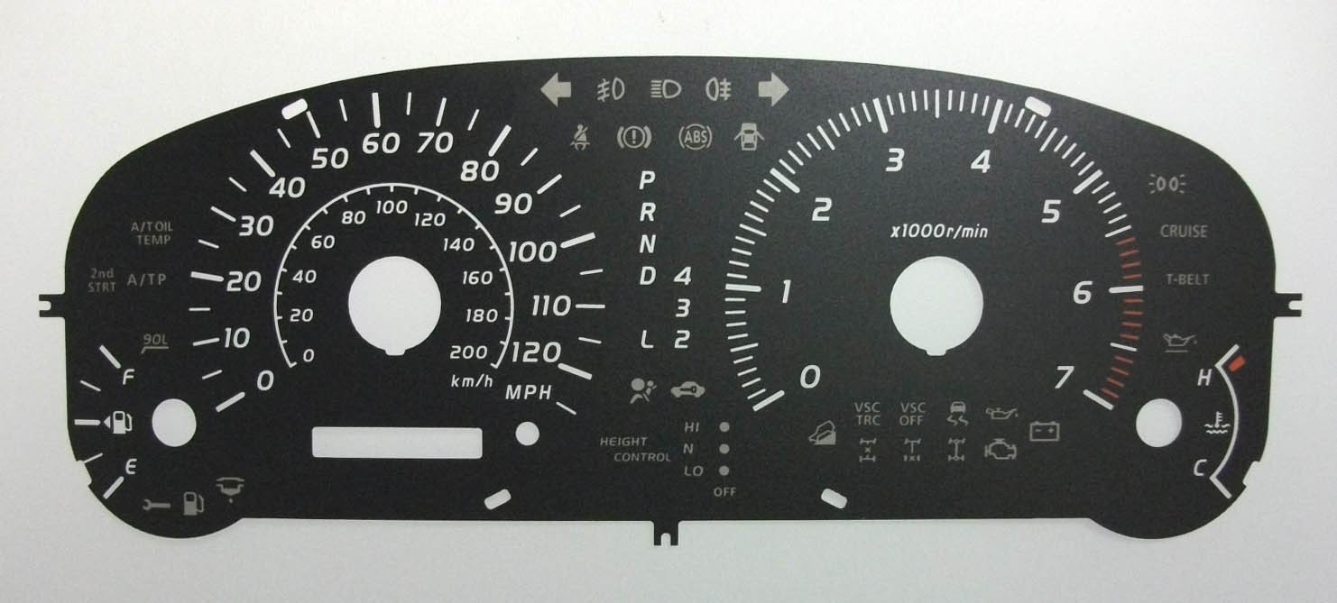 LANDCRUISER MPH DIAL CONVERSION