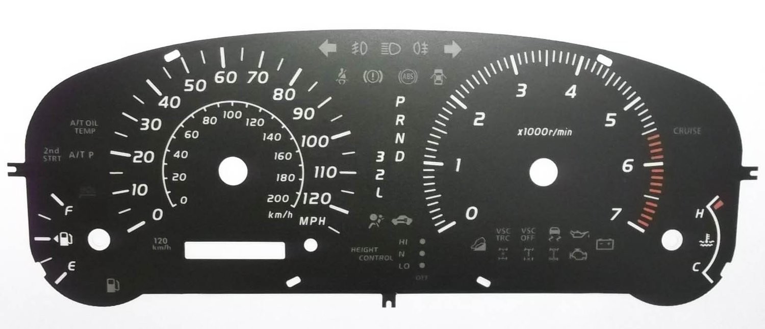 LANDCRUISER MPH DIAL CONVERSION