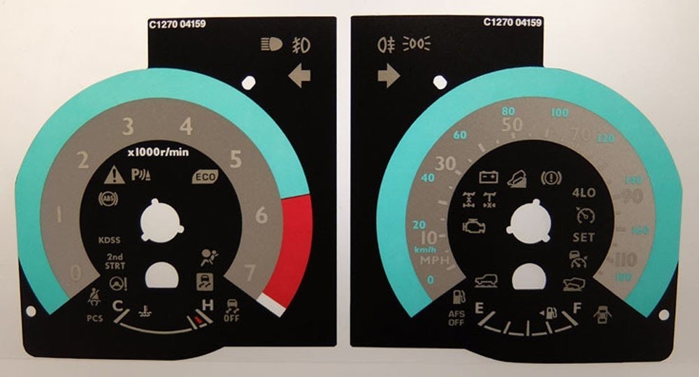 LANDCRUISER MPH DIAL CONVERSION