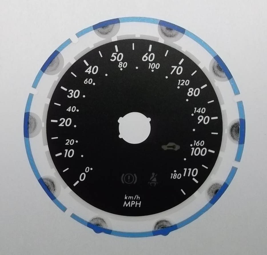 MARK X MPH DIAL CONVERSION