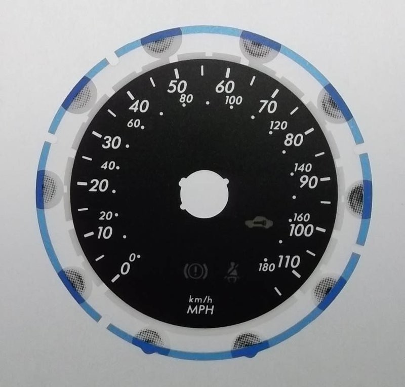 MARK X MPH DIAL CONVERSION