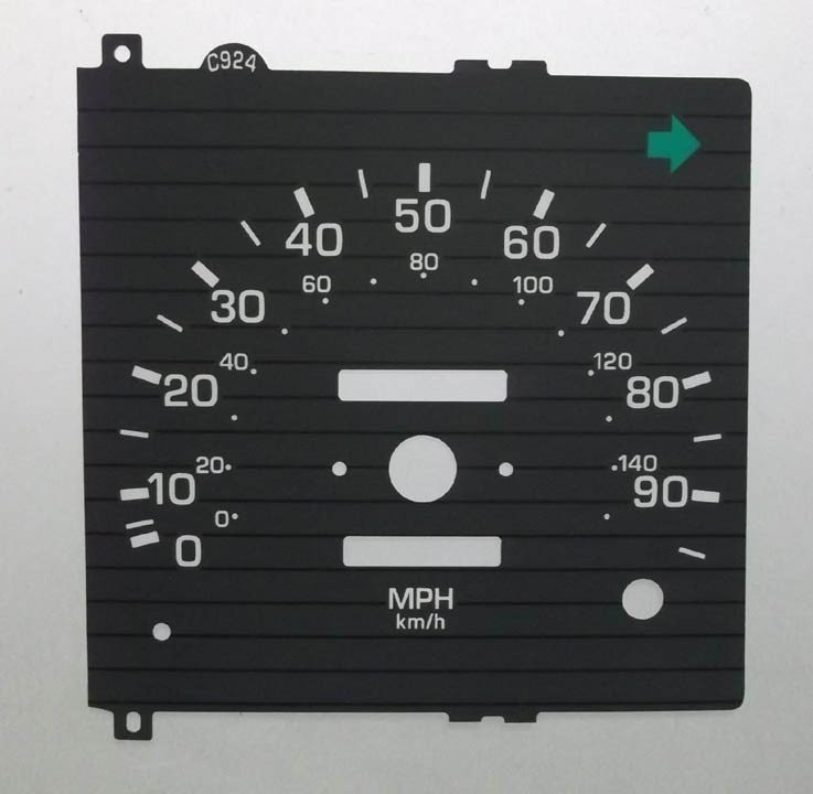 4RUNNER / SURF MPH DIAL CONVERSION