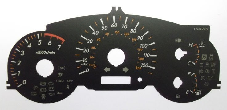 4RUNNER / SURF MPH DIAL CONVERSION