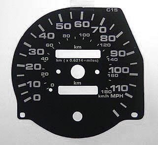 RAV-4 MPH DIAL CONVERSION