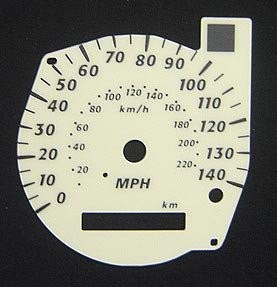 RAV-4 MPH DIAL CONVERSION