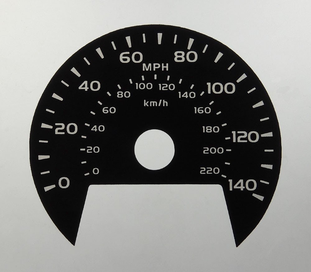 RAV-4 MPH DIAL CONVERSION