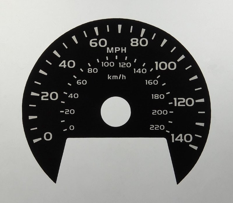 RAV-4 MPH DIAL CONVERSION