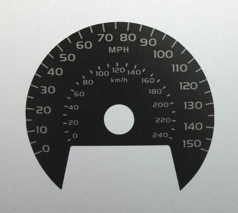 RAV-4 MPH DIAL CONVERSION