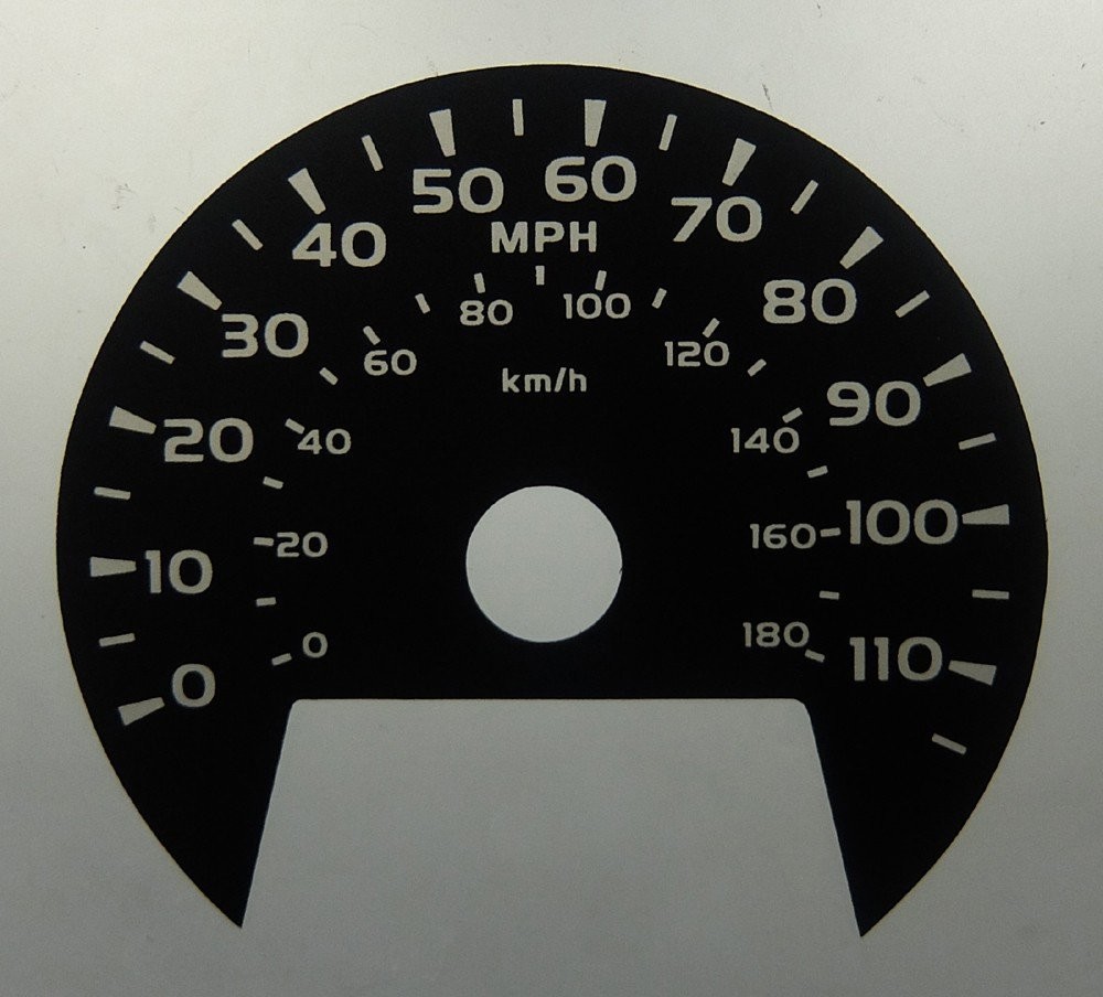 RAV-4 MPH DIAL CONVERSION