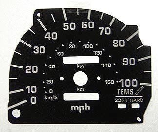 TOWNACE MPH DIAL CONVERSION