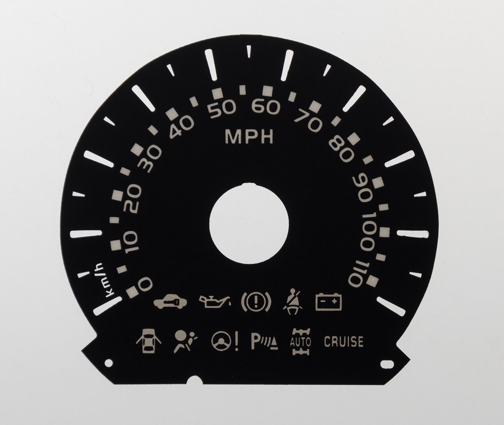 ALPHARD / VELLFIRE MPH DIAL CONVERSION