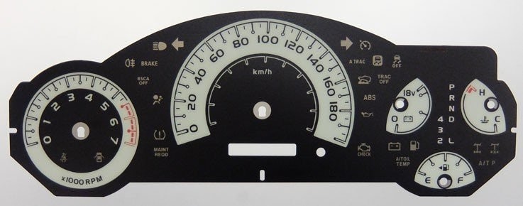 FJ CRUISER KMH DIAL CONVERSION