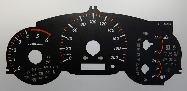 HILUX / VIGO KMH DIAL CONVERSION