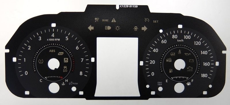 SIENNA KMH DIAL CONVERSION