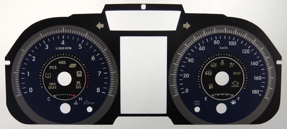 SIENNA KMH DIAL CONVERSION