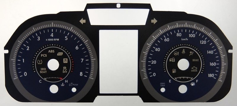 SIENNA KMH DIAL CONVERSION