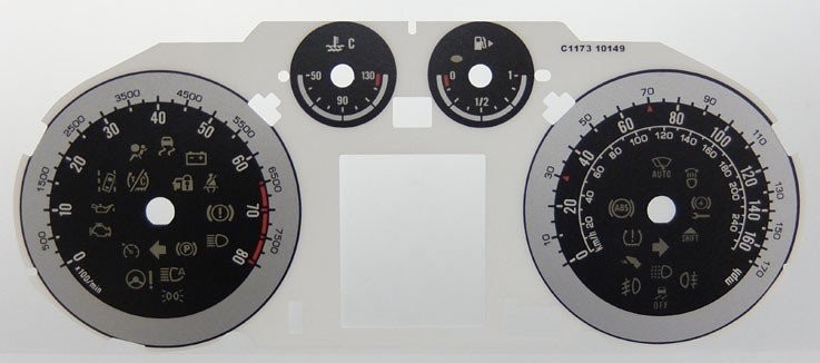 ASTRA / ZAFIRA MPH DIAL CONVERSION