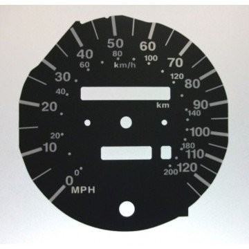 CORSA MPH DIAL CONVERSION