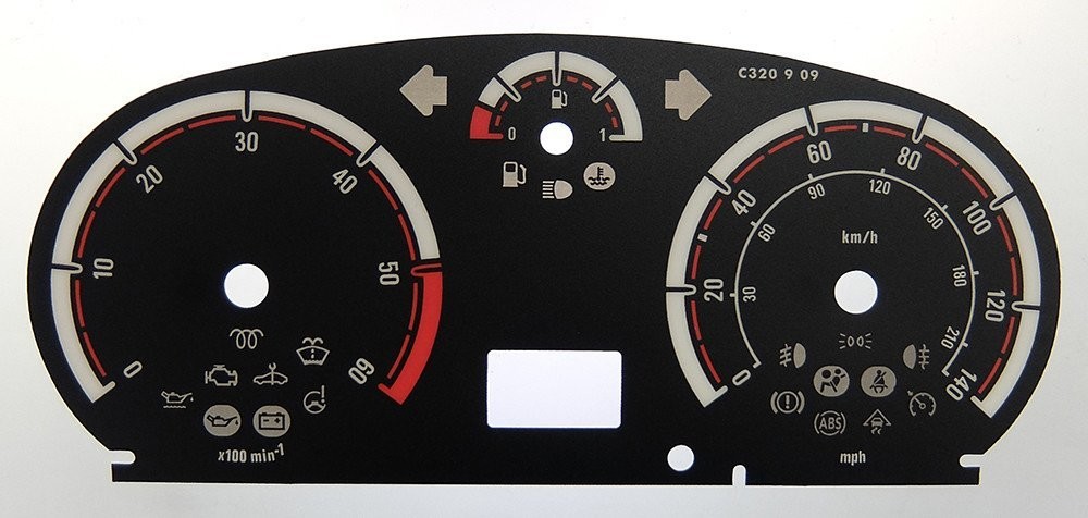 CORSA DIESEL MPH DIAL CONVERSION