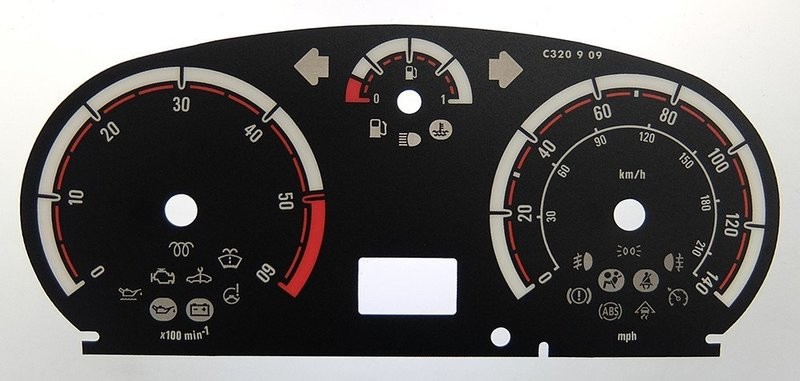 CORSA DIESEL MPH DIAL CONVERSION