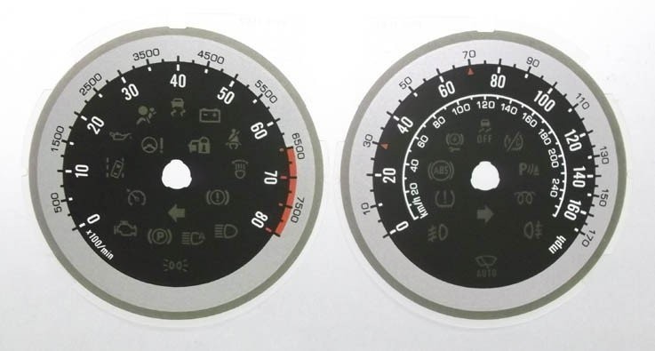 INSIGNIA PETROL MPH DIAL CONVERSION