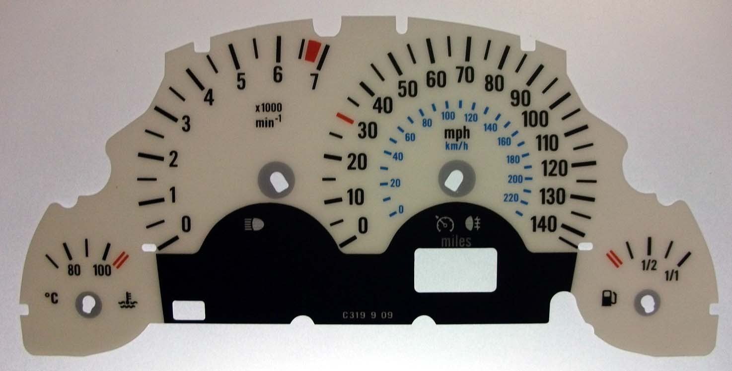 CORSA / COMBO MPH DIAL CONVERSION