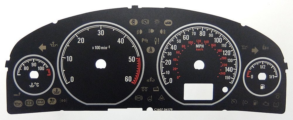 VECTRA MPH DIAL CONVERSION