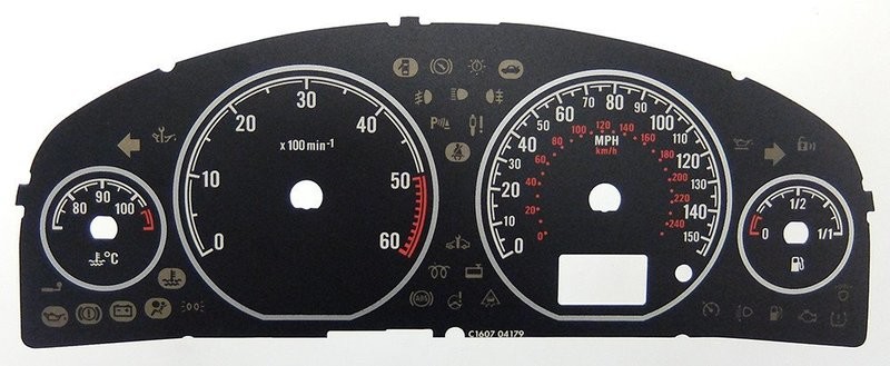 VECTRA MPH DIAL CONVERSION