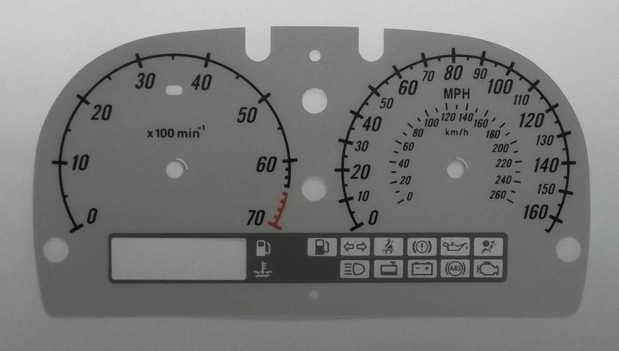 ELISE / EXIGE / VX220 MPH DIAL CONVERSION