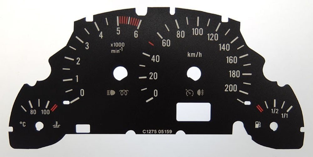 CORSA / COMBO KMH DIAL CONVERSION