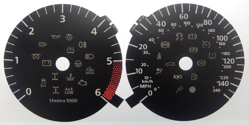 POLO / AMORAK MPH DIAL CONVERSION