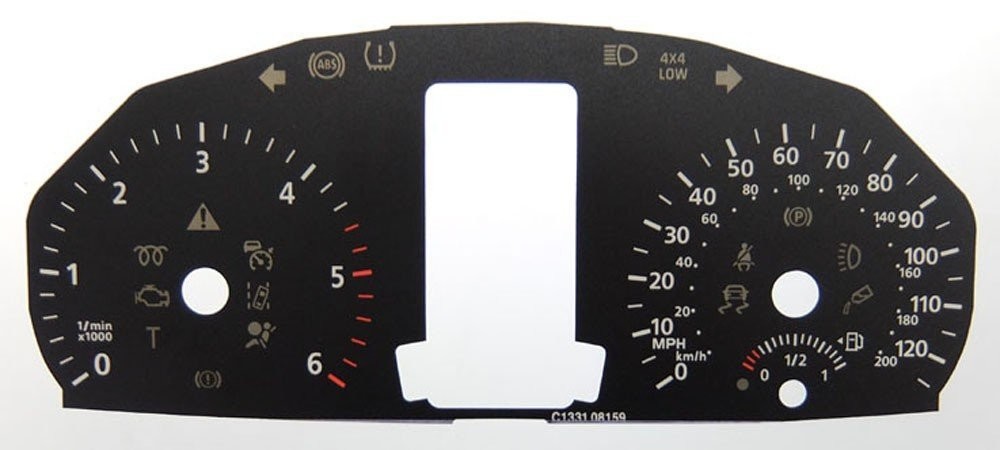 CRAFTER MPH DIAL CONVERSION
