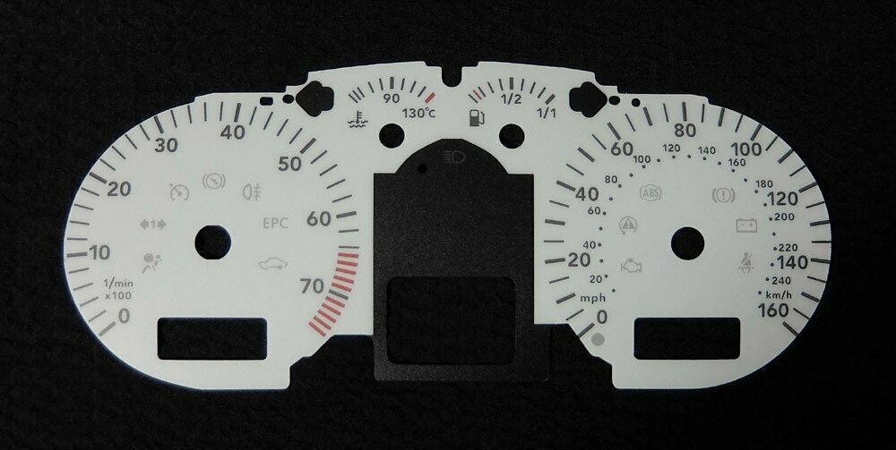 PASSAT PETROL MPH DIAL CONVERSION