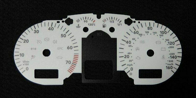 PASSAT PETROL MPH DIAL CONVERSION
