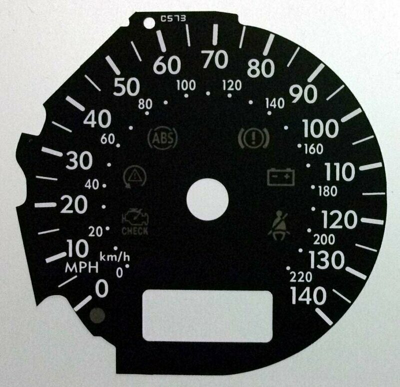 GOLF / BORA MPH DIAL CONVERSION