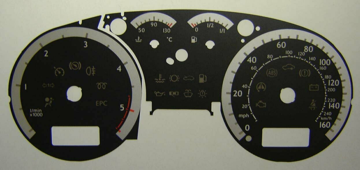 PASSAT MPH DIAL CONVERSION