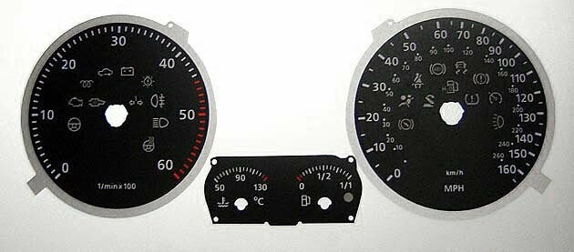 GOLF DIESEL MPH DIAL CONVERSION