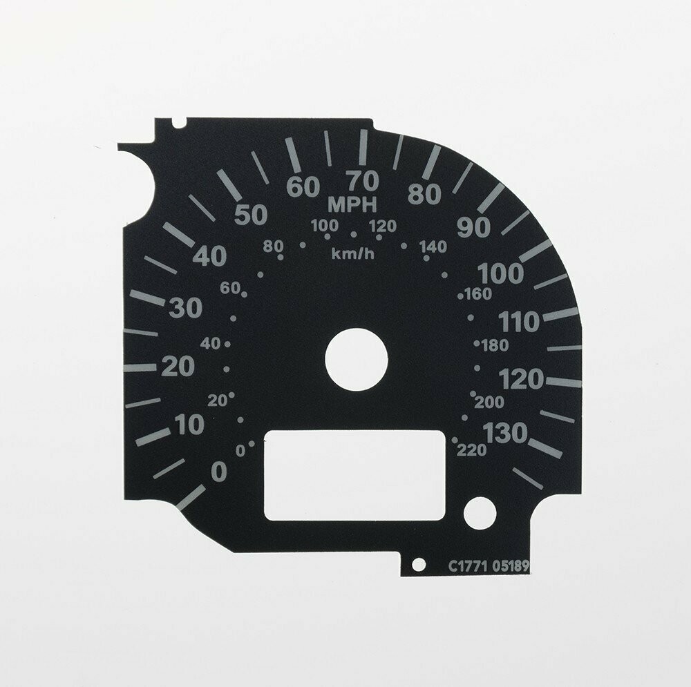 TRANSPORTER T4 MPH DIAL CONVERSION